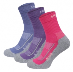 Ponožky Active 3pack blue/pink/purple ***ZDARMA DOPRAVA***