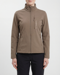 Dámská softshell bunda Salfa L beige ***ZDARMA DOPRAVA***