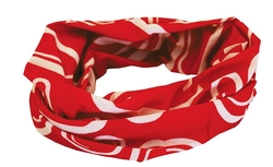 Sportovní šátek SULOV®, červeno-bílý