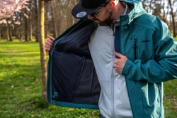 Pánská softshell bunda Sevan M dark mint ***ZDARMA DOPRAVA***