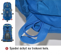 Batoh Expedice / Turistika Sloper 45 l černá ***ZDARMA DOPRAVA***