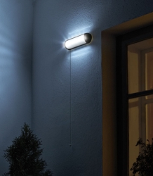 Nástěnné solární LED světlo s externím panelem SL-3008