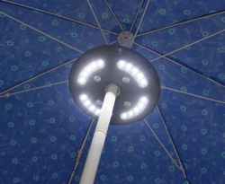 Osvětlení pro slunečník 24LED průměr 20 cm