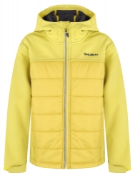 Dětská softshell plněná bunda Swany K lime green ***ZDARMA DOPRAVA***