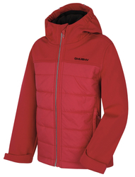 Dětská softshell plněná bunda Swany K pink ***ZDARMA DOPRAVA***