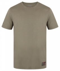 Pánské bavlněné triko Tee Base M dark khaki ***ZDARMA DOPRAVA***