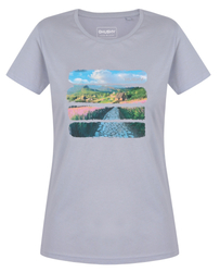 Dámské bavlněné triko Tee Flo L light blue ***ZDARMA DOPRAVA***