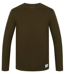 Pánské bavlněné triko Tee Loba M dark khaki ***ZDARMA DOPRAVA***