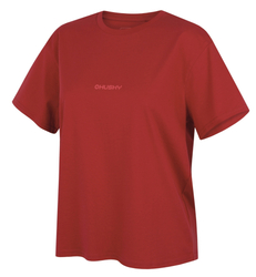 Dámské bavlněné triko Tee Stamp L red ***ZDARMA DOPRAVA***