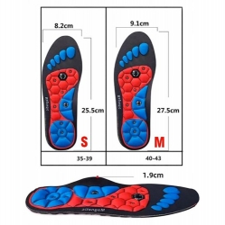 Akupresurní vložky do bot MAGNETIC vel. S