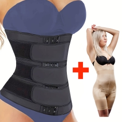Zeštíhlující neoprenový pás BODY SLIM, vel. L, barva černá