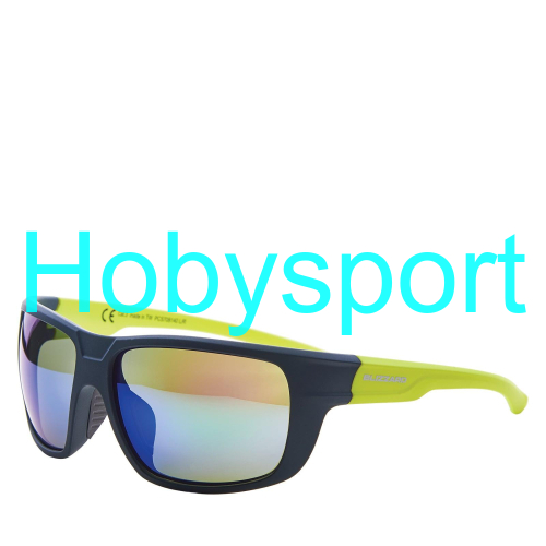 BLIZZARD Sun glasses PCS708140, rubber dark green, 75-18-140