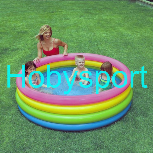 Bazén INTEX nafukovací dětský - 4 komorový 168x46