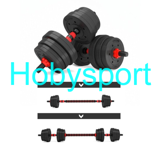 Činky nakládací spojovací SEDCO BC - sada 2x10 kg / 1x20 kg