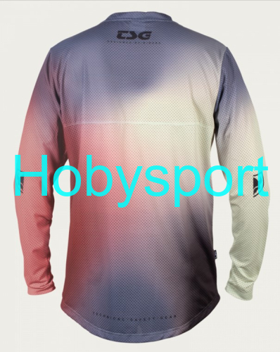 Dres TSG Grip jersey dlouhý rukáv Color blur, M