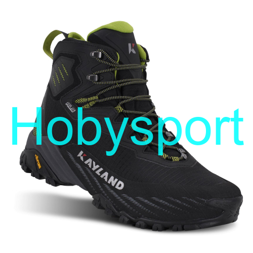KAYLAND Duke Evo Mid GTX M black/lime, 26/27