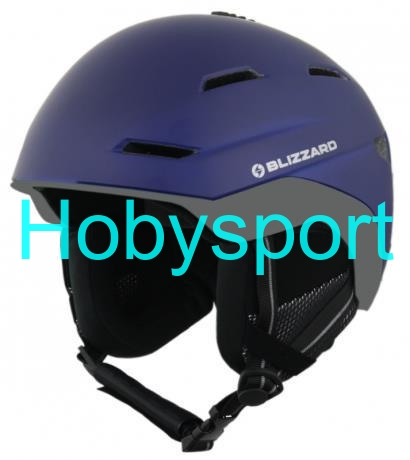 BLIZZARD Bormio ski helmet, blue matt/blue matt
