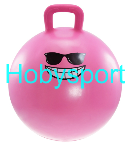 Dětský skákací míč LIFEFIT® JUMPING BALL 55 cm, růžový