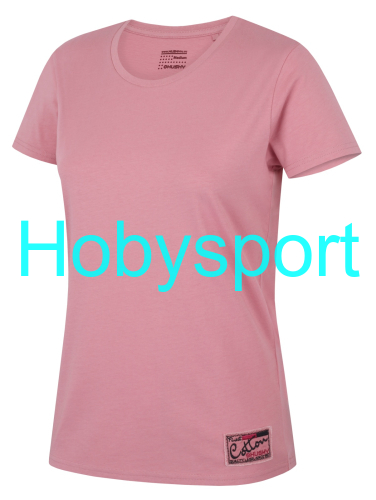 Dámské bavlněné triko Tee Base L pink ***ZDARMA DOPRAVA***