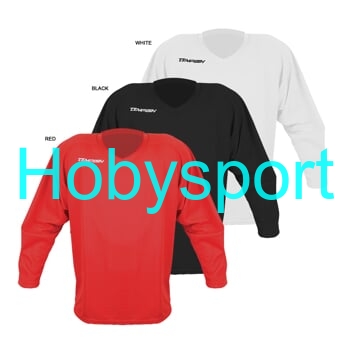 Hokejový dres tréninkový white 2XL