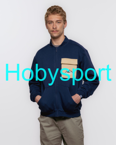 Pánský bavlněný bomber Abomb M dark blue ***ZDARMA DOPRAVA***